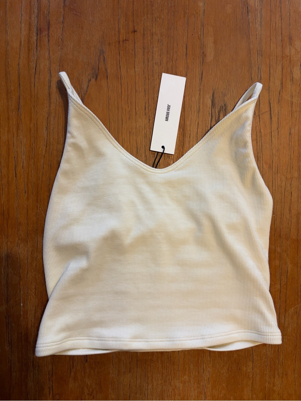 Joah Brown Strappy Scoop Tank - Picture 6 of 8